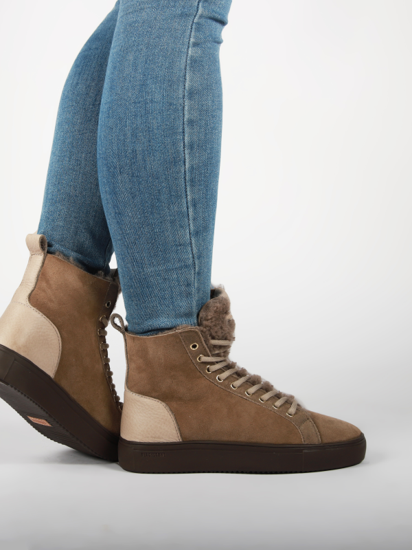 Blackstone AKNA YL55 Fossil Sneaker (high)