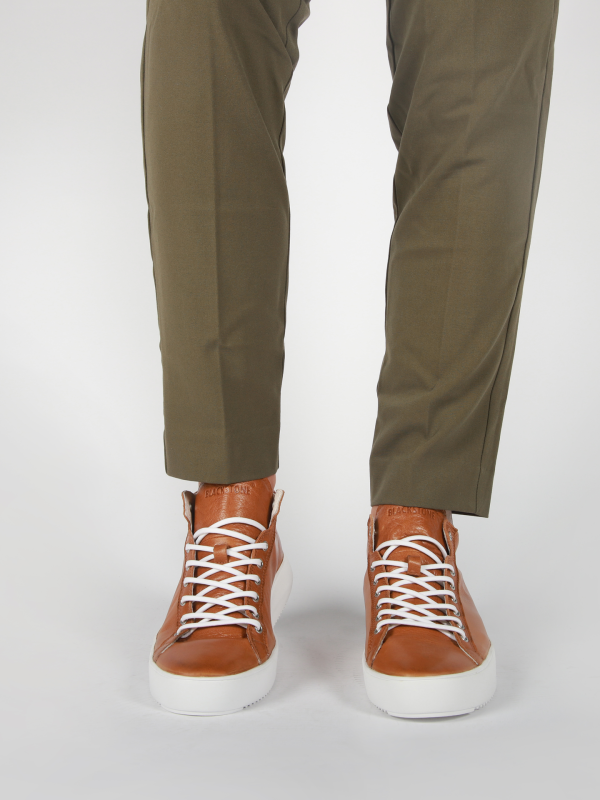 Blackstone MORGAN HIGH ZG19 Rust Sneaker (high)