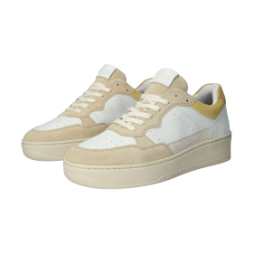 Blackstone DREW ZL92 Yellow white Sneaker (low)