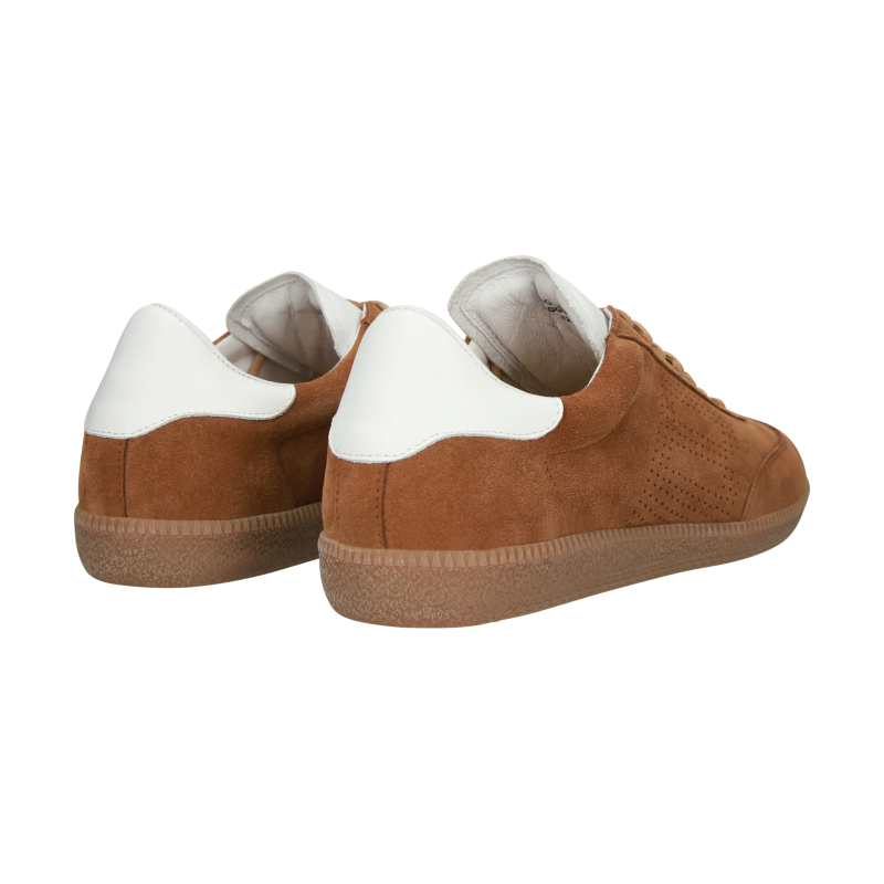 Blackstone LIME WREN PERF DG363 Cognac Sneaker (low)