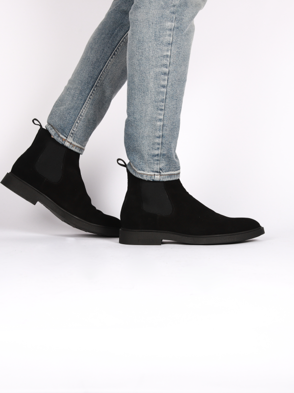 Blackstone OWEN WG81 Black Chelsea boots
