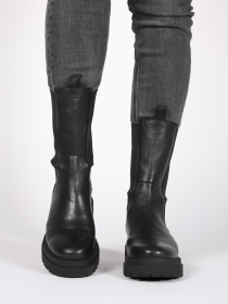 Blackstone Smilla High UL93 Black Chelsea boots