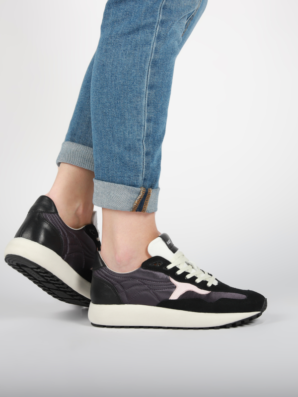 Blackstone NICKY XW61 Charcoal art Runner Sneaker