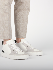 Blackstone KEVIN XG90 White antartica Sneaker (mid)
