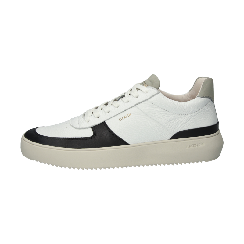 Blackstone RADLEY BG166 White black Sneaker (mid)