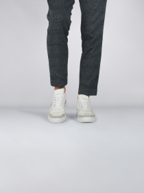 Blackstone AVERY ZG33 White blue ashes Sneaker (mid)