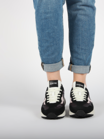 Blackstone NICKY XW61 Charcoal art Runner Sneaker