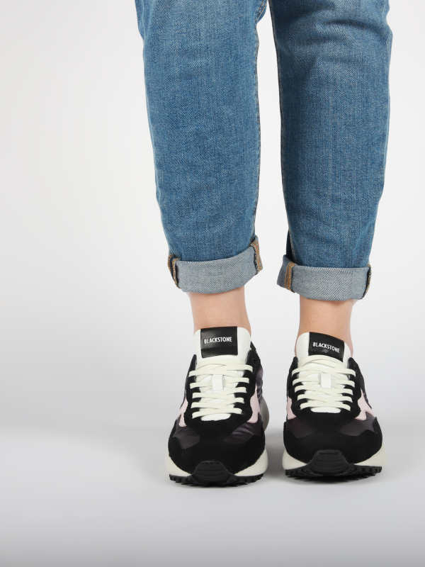 Blackstone NICKY XW61 Charcoal art Runner Sneaker
