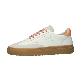 Blackstone SLATE HARPER DL272 White orange Sneaker (low)
