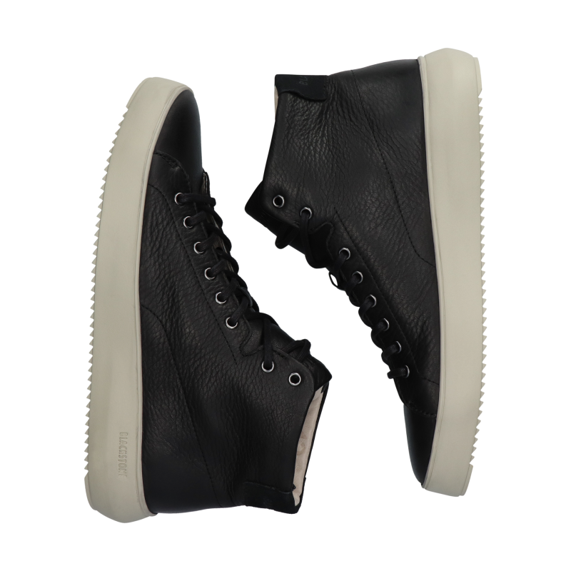 Blackstone DYLAN YG08 Black grey Sneaker (high)