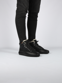 Blackstone ASPEN BEAR AG124 Black Lace-ups