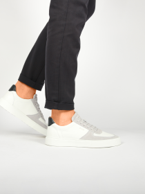Blackstone CRAG RAGNER DG522 White navy Sneaker (low)