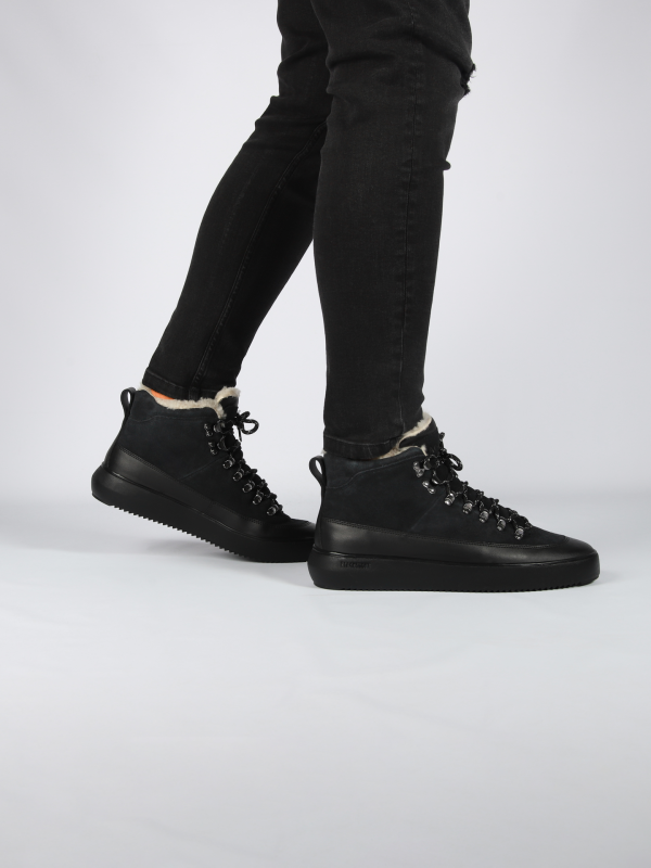Blackstone ASPEN BEAR AG124 Black Lace-ups
