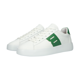 Blackstone SKARN RAY DG366 White green Sneaker (low)