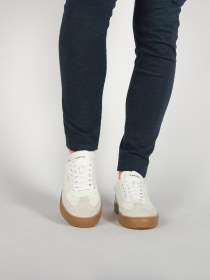Blackstone SLATE HARPER DG516 White black Sneaker (low)