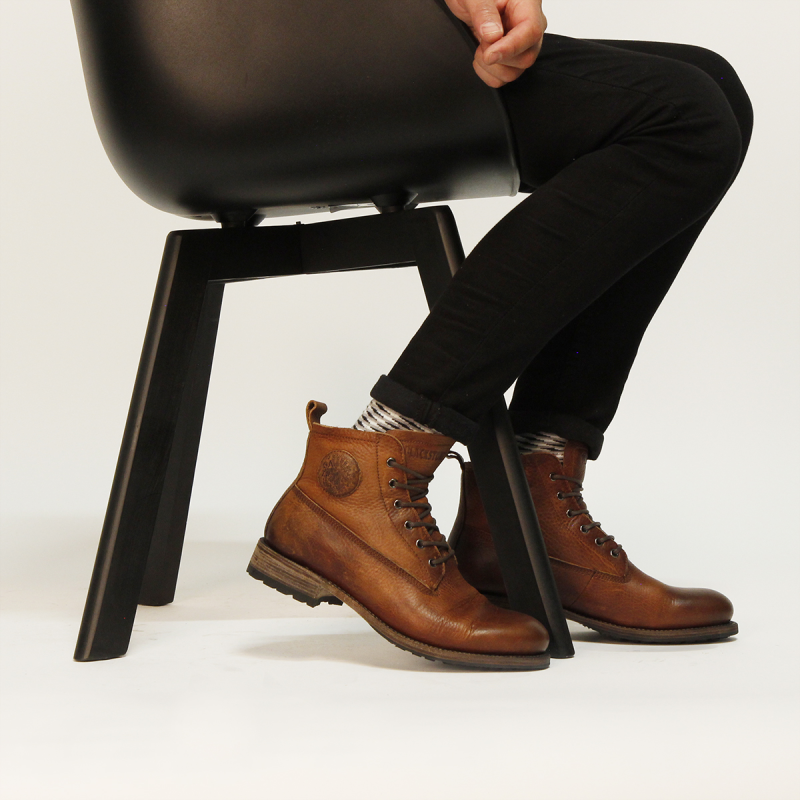 Blackstone BRETT GM09 Old yellow Boots