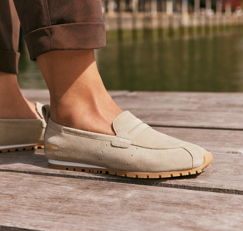 Blackstone DIAM VIVIAN FL756 Moss grey Slip-ons