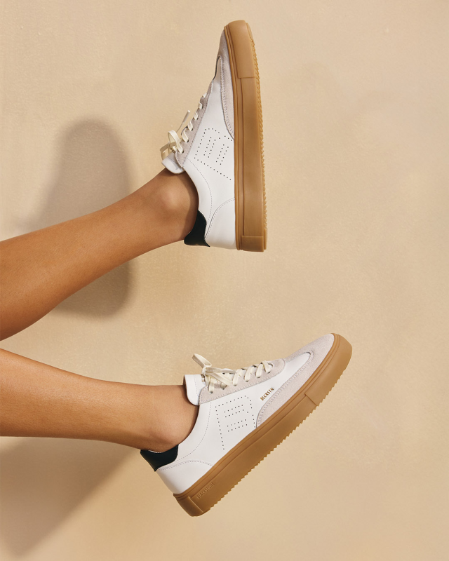 Blackstone SLATE HARPER DL272 White black Sneaker (low)