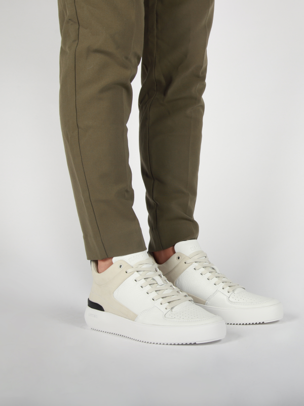 Blackstone BRYSON ZG17 White onyx Sneaker (mid)