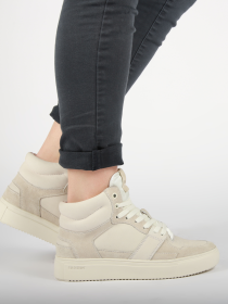 Blackstone KEYLA XW42 Beige Sneaker (high)