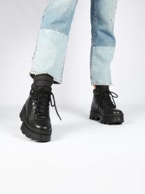 Blackstone SAGA AL405 Black Lace-ups