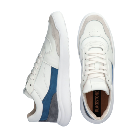 Blackstone AVERY ZG33 White blue ashes Sneaker (mid)