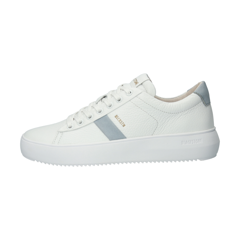 Blackstone RYDER BL220 White cambray blue Sneaker (low)