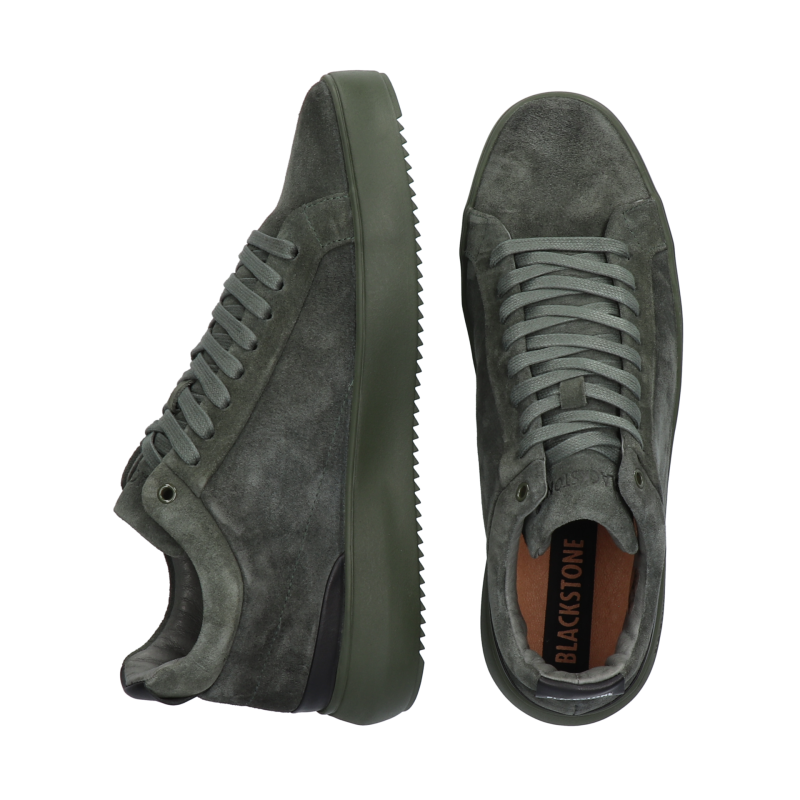 Blackstone TREVOR YG22 Green Sneaker (mid)