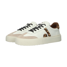 Blackstone QUARTZ AUDEN EL280 White leopard Sneaker (low)