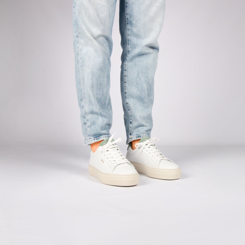 Mae - BL478 White Oxide - Sneaker (low) | Blackstonefootwear