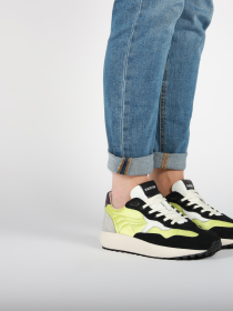 Blackstone NICKY XW61 Sunny lime Runner Sneaker