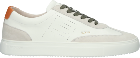 Blackstone SLATE HARPER PERF DG518 White orange Sneaker (low)