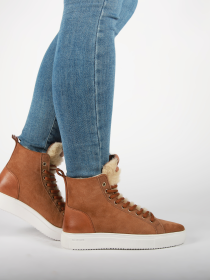 Blackstone AKNA YL55 Rust Sneaker (high)