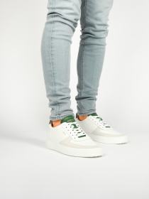 Blackstone CRAG RAGNER DG522 White green Sneaker (low)