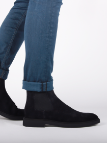 Blackstone OWEN WG81 Navy Chelsea boots