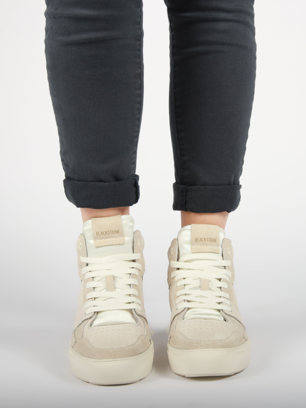 Blackstone KEYLA XW42 Beige Sneaker (high)