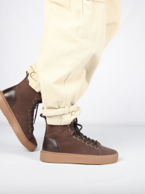 Blackstone SERMEQ AKNA CL259 Coffee Sneaker (high)
