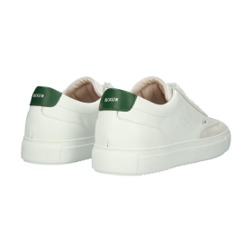 Blackstone SLATE HARPER PERF DG518 White green Sneaker (low)