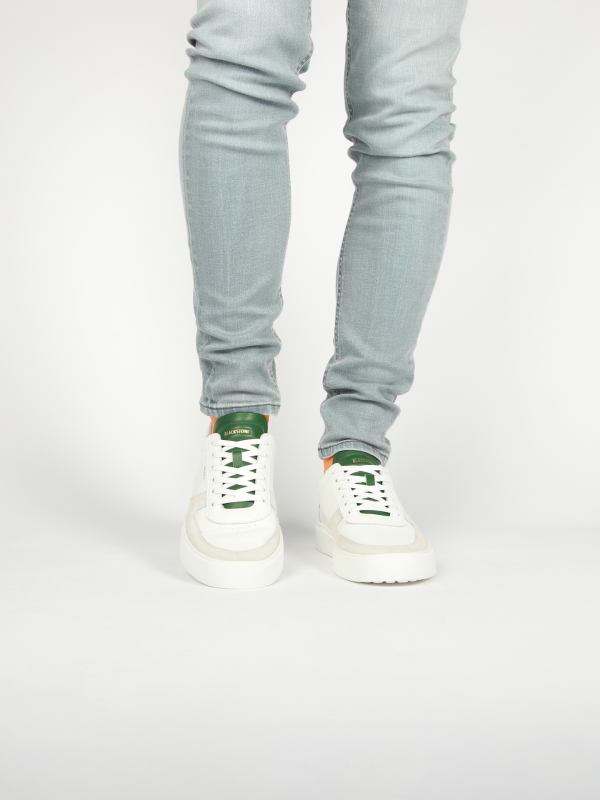 Blackstone CRAG RAGNER DG522 White green Sneaker (low)