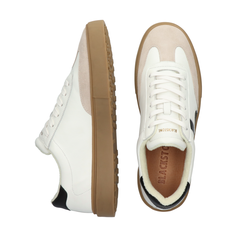 Blackstone QUARTZ AUDEN EG554 White black Sneaker (low)
