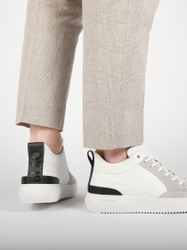 Blackstone KEVIN XG90 White antartica Sneaker (mid)