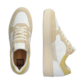 Blackstone DREW ZL92 Yellow white Sneaker (low)