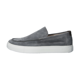 Blackstone GIULIO XG98 Grey pinstripe Slip-ons