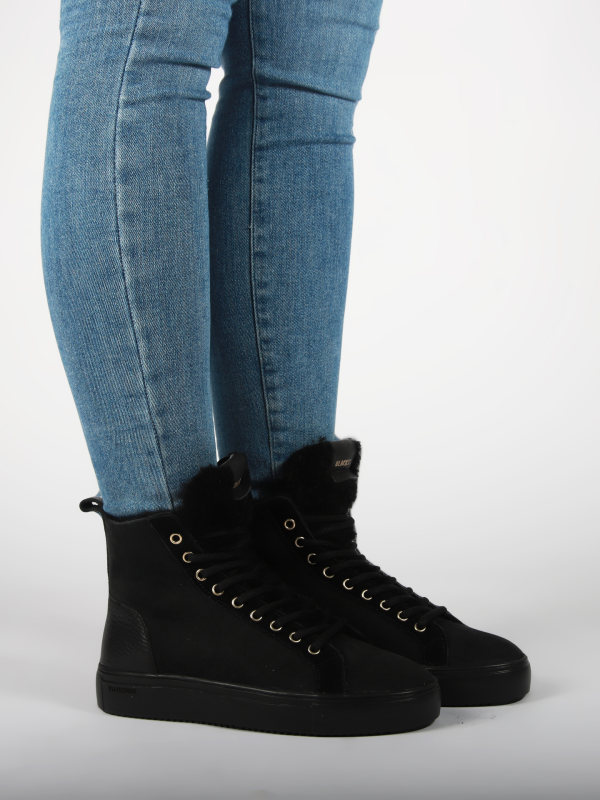 Blackstone AKNA YL55 Nero Sneaker (high)