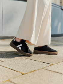 Blackstone QUARTZ AUDEN EL280 Black white Sneaker (low)