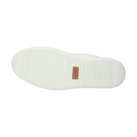 Blackstone SLATE HARPER PERF DG518 White orange Sneaker (low)
