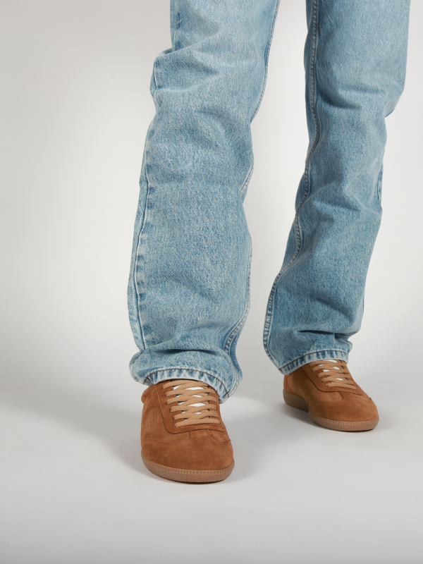 Blackstone LIME WREN PERF DG363 Cognac Sneaker (low)