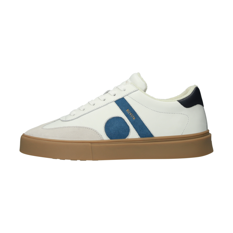 Blackstone QUARTZ AUDEN EG554 White blue Sneaker (low)