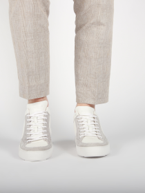 Blackstone KEVIN XG90 White antartica Sneaker (mid)
