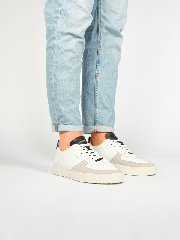 Blackstone CRAG RAGNER DG522 White black Sneaker (low)
